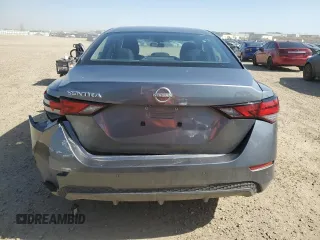2024 Nissan Sentra S with VIN 3N1AB8BV9RY369581, listed as a Copart auction lot 54265485 with 47,459 mi miles and Salvage Title. Bid and sale history available at carsss.com. Image 6.