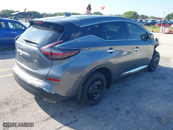 2024 Nissan Murano SL with VIN 5N1AZ2CJ3RC101115, listed as a IAAI auction lot 41161981 with 1 mi miles. Bid and sale history available at carsss.com. Image 4.