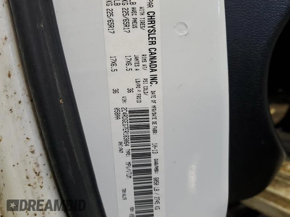2014 Dodge Grand Caravan R/T with VIN 2C4RDGEG7ER183064, listed as a Copart auction lot 87761485 with 181,618 mi miles and Salvage Title. Bid and sale history available at DreamBid. Image 13.