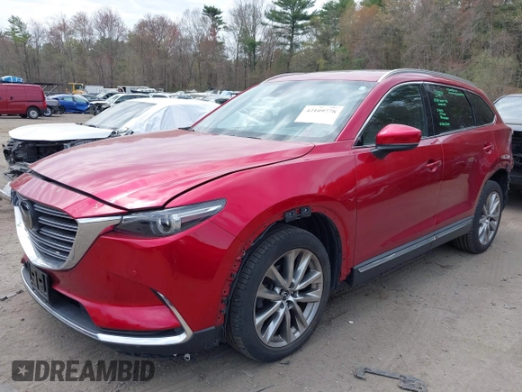 2019 Mazda CX-9 Grand Touring with VIN JM3TCBDY8K0333394, listed as a IAAI auction lot 42109778 with 58,887 mi miles and . Bid and sale history available at DreamBid. Image 18.