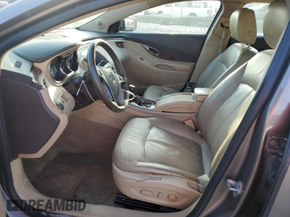 2012 Buick LaCrosse Premium 1 с VIN 1G4GD5E33CF245326, выставлен на аукционе Copart как лот 64464575 с пробегом 196 562 миль миль и Чистый • Clean title. История ставок и продаж доступна на DreamBid. Изображение 7.