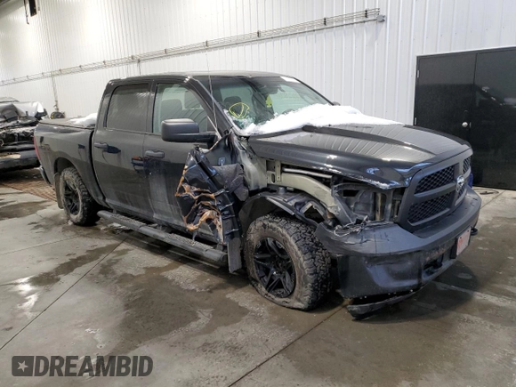 2016 Ram 1500 Tradesman z VIN 1C6RR7KM7GS285498, wystawiony jako Copart lot #81280764 z przebiegiem 188 289 mil mil oraz Szkoda całkowita • Salvage title. Historia ofert i sprzedaży dostępna na DreamBid. Obrazek 4.