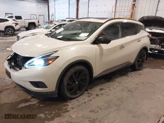 2018 Nissan Murano Platinum with VIN 5N1AZ2MH0JN123528, listed as a IAAI auction lot 41582715 with 91,688 mi miles. Bid and sale history available at carsss.com. Image 17.