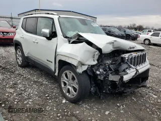 2016 Jeep Renegade Limited with VIN ZACCJADT8GPD70928, listed as a Copart auction lot 86652434 with Not provided miles and Salvage title. Bid and sale history available at DreamBid. Image 4.