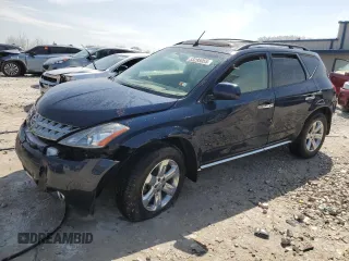 2006 Nissan Murano SL z VIN JN8AZ08WX6W505363, wystawiony jako Copart lot #53295055 z przebiegiem 126 220 mil mil oraz Tytuł czysty. Historia ofert i sprzedaży dostępna na DreamBid. Obrazek 1.