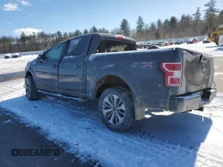 2018 Ford F-150 XL with VIN 1FTEW1EPXJFD77885, listed as a Copart auction lot 44845035 with Not Provided miles and Salvage Title. Bid and sale history available at carsss.com. Image 2.