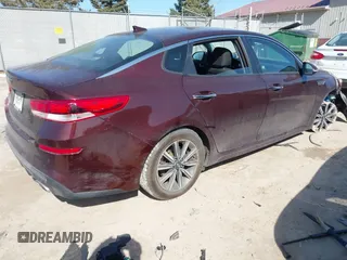 2019 Kia Optima LX with VIN 5XXGT4L3XKG369534, listed as a IAAI auction lot 41768690 with 63,905 mi miles. Bid and sale history available at carsss.com. Image 4.