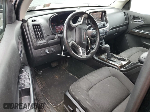 2016 GMC Canyon 4WD SLE with VIN 1GTG6CE37G1162083, listed as a Copart auction lot 72195474 with 94,869 mi miles and Salvage Title. Bid and sale history available at carsss.com. Image 8.