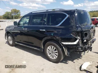2023 Nissan Armada SV with VIN JN8AY2AC7P9180329, listed as a Copart auction lot 71796494 with 30,910 mi miles and Salvage Title. Bid and sale history available at carsss.com. Image 2.