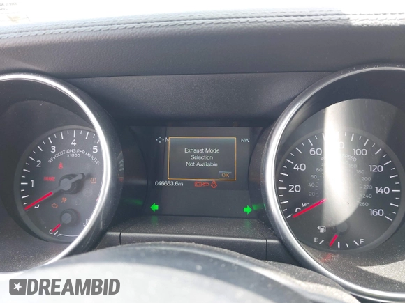 2019 Ford Mustang GT with VIN 1FA6P8CF6K5121986, listed as a IAAI auction lot 42150544 with 46,653 mi miles and . Bid and sale history available at DreamBid. Image 7.