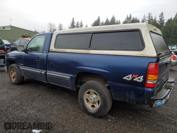 2000 Chevrolet Silverado 1500 with VIN 1GCEK14W5YE223802, listed as a Copart auction lot 84865474 with 246,021 mi miles and Clean Title. Bid and sale history available at carsss.com. Image 2.