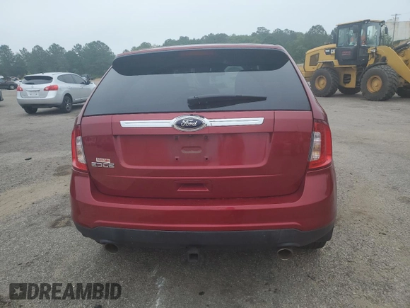 2013 Ford Edge Limited with VIN 2FMDK3KC6DBE15750, listed as a Copart auction lot 55727365 with 169,368 mi miles and Salvage title. Bid and sale history available at DreamBid. Image 6.