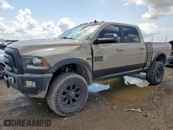 2018 Ram 2500 Power Wagon z VIN 3C6TR5EJ2JG389424, wystawiony jako Copart lot #57951925 z przebiegiem 67 162 mil mil oraz Szkoda całkowita • Salvage title. Historia ofert i sprzedaży dostępna na DreamBid. Obrazek 1.