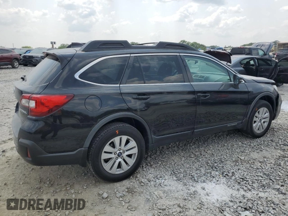 2018 Subaru Outback Premium with VIN 4S4BSAFC7J3204381, listed as a Copart auction lot 59264455 with 67,472 mi miles and Salvage title. Bid and sale history available at DreamBid. Image 3.
