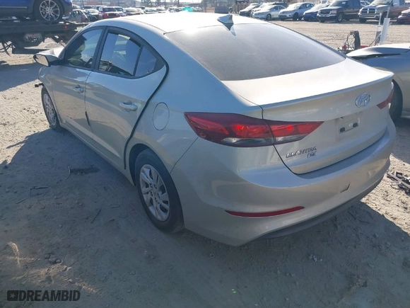 2017 Hyundai Elantra SE with VIN 5NPD74LF3HH163163, listed as a IAAI auction lot 41015991 with 103426 miles. Bid and sale history available at carsss.com. Image 3.