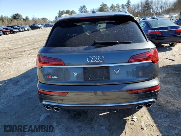 2021 Audi SQ5 Premium Plus with VIN WA1B4AFY3M2009277, listed as a Copart auction lot 47678505 with 41,887 mi miles and Salvage Title. Bid and sale history available at carsss.com. Image 6.