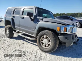 2008 Hummer H3 SUV with VIN 5GTEN13E588177847, listed as a Copart auction lot 77283604 with 141,017 mi miles and Clean Title. Bid and sale history available at carsss.com. Image 4.