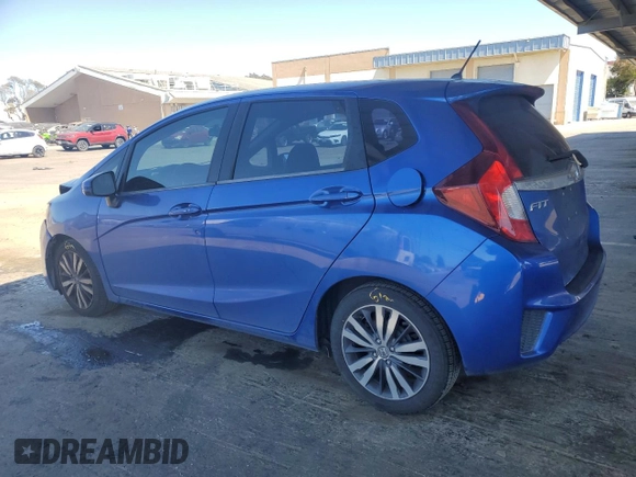 2015 Honda Fit EX-L with VIN 3HGGK5H8XFM776045, listed as a Copart auction lot 63940595 with 100,753 mi miles and Salvage title. Bid and sale history available at DreamBid. Image 2.