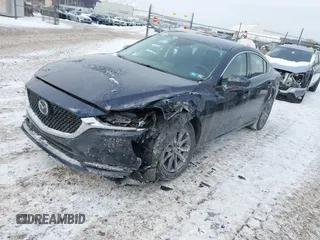 2021 Mazda 6 Sport with VIN JM1GL1UM5M1600618, listed as a IAAI auction lot 41395706 with 14,576 mi miles. Bid and sale history available at carsss.com. Image 2.