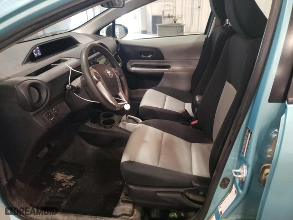 2014 Toyota Prius c One with VIN JTDKDTB30E1071349, listed as a Copart auction lot 50806015 with 86,337 mi miles and Salvage Title. Bid and sale history available at carsss.com. Image 7.