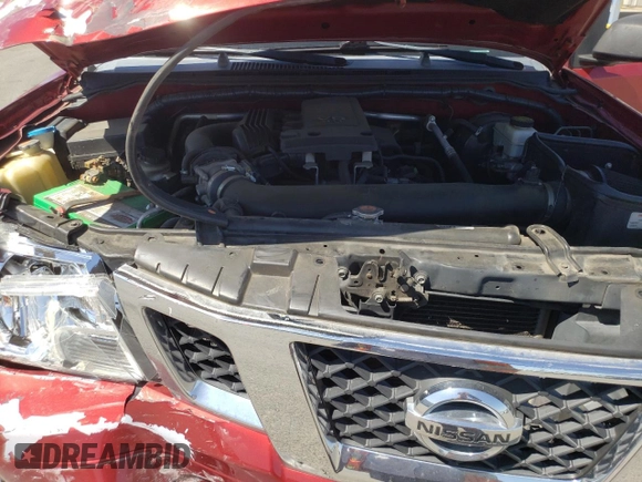 2013 Nissan Frontier SV with VIN 1N6AD0EV7DN711083, listed as a Copart auction lot 55882135 with 130,017 mi miles and Salvage title. Bid and sale history available at DreamBid. Image 11.
