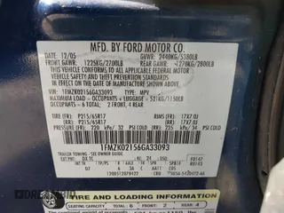 2006 Ford Freestyle SEL with VIN 1FMZK02156GA33093, listed as a IAAI auction lot 41612080 with 210,382 mi miles. Bid and sale history available at carsss.com. Image 9.