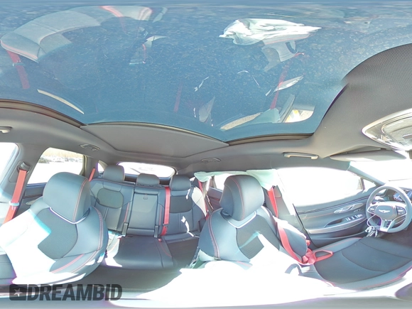 2025 Genesis GV70 2.5T with VIN 5NMMADTB0SH031688, listed as a Copart auction lot 89095825 with 535 mi miles and Salvage title. Bid and sale history available at DreamBid. Image 14.