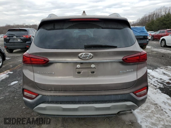 2019 Hyundai Santa Fe Limited z VIN 5NMS5CAA4KH106358, wystawiony jako Copart lot #88257465 z przebiegiem 141 658 mil mil oraz Szkoda całkowita • Salvage title. Historia ofert i sprzedaży dostępna na DreamBid. Obrazek 6.