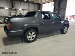 2013 Honda Ridgeline RTL with VIN 5FPYK1F57DB016202, listed as a Copart auction lot 48349095 with 35,880 mi miles and Salvage Title. Bid and sale history available at carsss.com. Image 3.