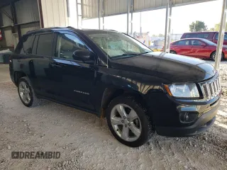 2015 Jeep Compass Latitude with VIN 1C4NJCEB3FD107415, listed as a Copart auction lot 74567454 with 140,342 mi miles and Salvage Title. Bid and sale history available at carsss.com. Image 4.