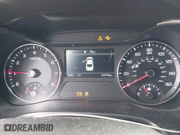 2024 Kia Forte LXS with VIN 3KPF24ADXRE784060, listed as a IAAI auction lot 41821682 with 24,794 mi miles and . Bid and sale history available at DreamBid. Image 7.