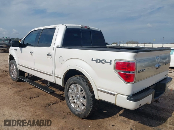 2011 Ford F-150 XL with VIN 1FTFW1EF6BFD10231, listed as a IAAI auction lot 41500916 with 328,527 mi miles. Bid and sale history available at carsss.com. Image 3.