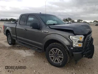 2017 Ford F-150 XL with VIN 1FTEX1CF6HFA97169, listed as a Copart auction lot 81240734 with 64,992 mi miles and Salvage Title. Bid and sale history available at carsss.com. Image 4.