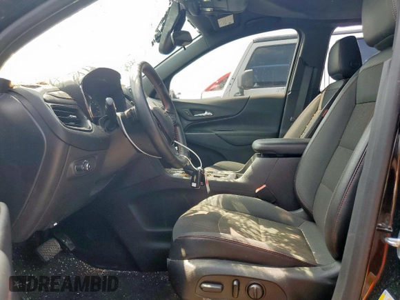 2023 Chevrolet Equinox RS with VIN 3GNAXMEG4PL230724, listed as a Copart auction lot 58936695 with 31,984 mi miles and Salvage title. Bid and sale history available at DreamBid. Image 7.