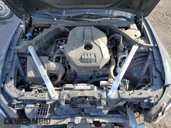 2022 Genesis G70 2.0T with VIN KMTG34TA2NU094241, listed as a Copart auction lot 73439144 with 52,352 mi miles and Salvage Title. Bid and sale history available at DreamBid. Image 11.