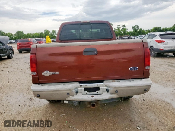 2006 Ford F-250 XL with VIN 1FTSW21P46ED58843, listed as a Copart auction lot 60709055 with 342,412 mi miles and Clean title. Bid and sale history available at DreamBid. Image 6.