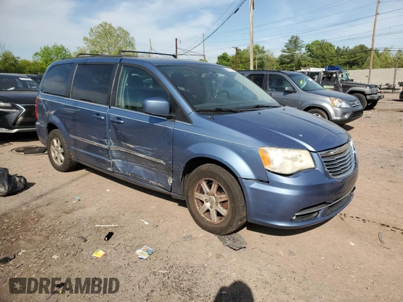 2012 Chrysler Town & Country Touring with VIN 2C4RC1BG5CR207489, listed as a Copart auction lot 56315545 with 190,143 mi miles and Salvage Title. Bid and sale history available at DreamBid. Image 4.
