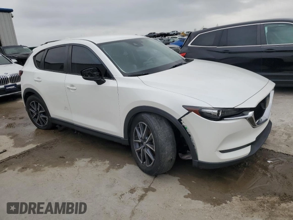 2018 Mazda CX-5 Touring with VIN JM3KFBCM1J0355852, listed as a Copart auction lot 51008335 with 0 mi miles and Salvage Title. Bid and sale history available at carsss.com. Image 4.