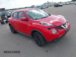 2016 Nissan Juke S with VIN JN8AF5MV1GT658879, listed as a IAAI auction lot 42524273 with 83,766 mi miles and . Bid and sale history available at DreamBid. Image 1.