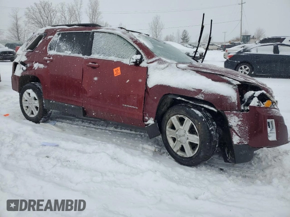 2011 GMC Terrain SLT-1 with VIN 2CTALUECXB6346030, listed as a Copart auction lot 45144255 with Not Provided miles and Salvage Title. Bid and sale history available at carsss.com. Image 4.
