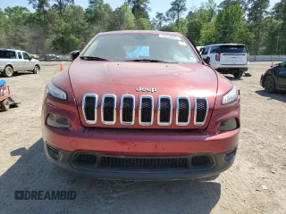 2015 Jeep Cherokee Sport z VIN 1C4PJLABXFW517597, wystawiony jako Copart lot #51459265 z przebiegiem Nie podano mil oraz Szkoda całkowita • Salvage title. Historia ofert i sprzedaży dostępna na DreamBid. Obrazek 5.