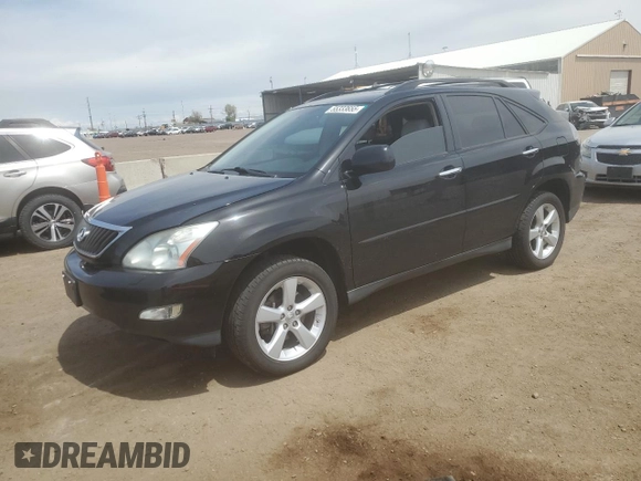 2008 Lexus RX 350 with VIN 2T2HK31UX8C065466, listed as a Copart auction lot 55333655 with Not Provided miles and Salvage Title. Bid and sale history available at DreamBid. Image 1.