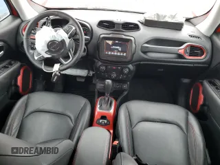 2020 Jeep Renegade Trailhawk with VIN ZACNJBC18LPL78758, listed as a Copart auction lot 56704665 with Not provided miles and Salvage title. Bid and sale history available at DreamBid. Image 8.