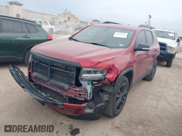 2021 GMC Acadia SLE with VIN 1GKKNKLA0MZ229746, listed as a IAAI auction lot 41266645 with 49,367 mi miles and . Bid and sale history available at DreamBid. Image 17.