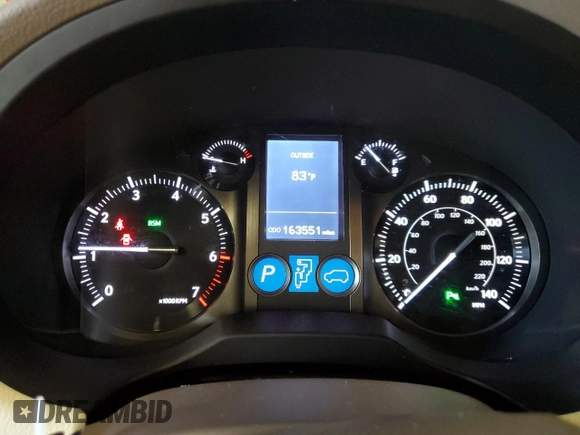 2014 Lexus GX 460 with VIN JTJBM7FXXE5069991, listed as a Copart auction lot 61786075 with 163,551 mi miles and Clean title. Bid and sale history available at DreamBid. Image 9.