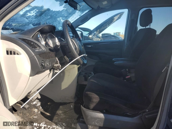 2013 Dodge Grand Caravan SXT with VIN 2C4RDGBG6DR533013, listed as a Copart auction lot 44587235 with 160,817 mi miles and Salvage Title. Bid and sale history available at carsss.com. Image 7.