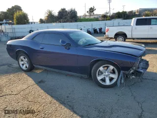 2014 Dodge Challenger SXT with VIN 2C3CDYAG2EH195876, listed as a Copart auction lot 47106235 with 0 mi miles and Salvage Title. Bid and sale history available at carsss.com. Image 4.
