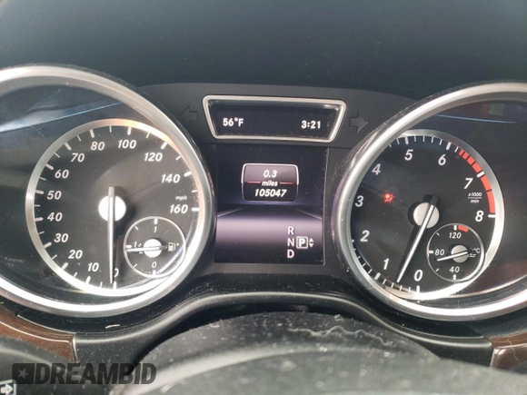 2015 Mercedes-Benz GL-Class GL 450 with VIN 4JGDF6EE8FA477569, listed as a Copart auction lot 44479244 with 105,047 mi miles. Bid and sale history available at carsss.com. Image 9.