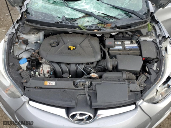 2016 Hyundai Elantra SE with VIN 5NPDH4AE4GH670708, listed as a Copart auction lot 46635445 with 97,522 mi miles and Salvage Title. Bid and sale history available at carsss.com. Image 11.
