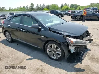 2017 Hyundai Ioniq Limited z VIN KMHC85LC4HU021247, wystawiony jako Copart lot #59724515 z przebiegiem Nie podano mil oraz Szkoda całkowita • Salvage title. Historia ofert i sprzedaży dostępna na DreamBid. Obrazek 14.